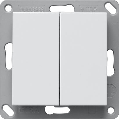 Gira 246227 Bluetooth Wandzender 2 Gang Systeem 55 - 246227
