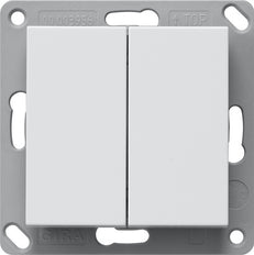 Gira 246227 Bluetooth Wandzender 2 Gang Systeem 55 - 246227