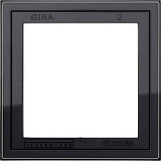 Gira E2 afdekraam schakelmateriaal - 131105 [2 stuks]