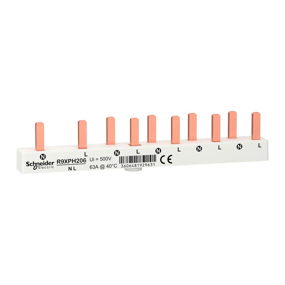Schneider Electric Merlin Gerin Resi 9 Kamrail - R9XPH206 [4 stuks]