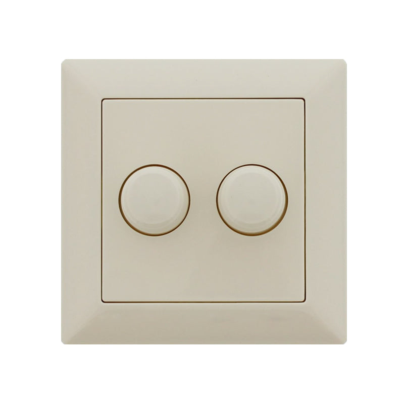 Dubbele Dimmer Afdekking Voor Gira RAL1013 Crème - 891226