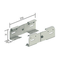 Legrand VAN GEEL Verbindingsstuk Kabeldraagsysteem - 8363150