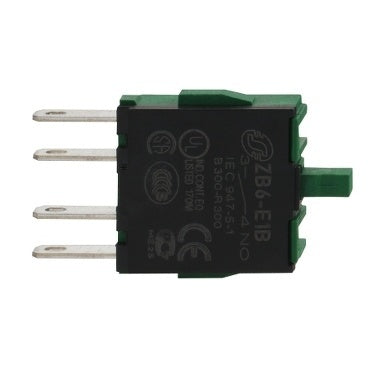 Schneider Electric Harmony Auxiliary Contact Block - ZB6E2B [10 Pieces]