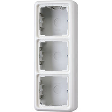 Jung CD500 Surface Mount Box recessed Switchgear - CD583AWW