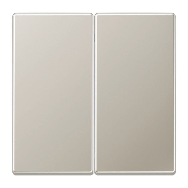 Jung Aluminium/Goudstaal/Chroom Bedieningselement/Centrale Plaat Schakelmateriaal - ES2995