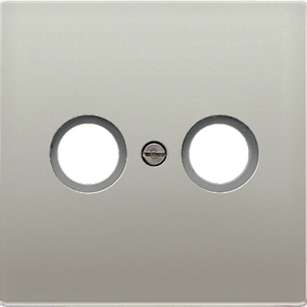 Jung Aluminium/Goudstaal/Chroom Inzetstukken Schakelmateriaal - ES2990TV