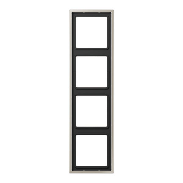 Jung Aluminium/Staal/Chroom Afdekraam Schakelmateriaal - ES2984