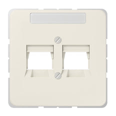 Jung CD500 Insteekplaat Schakelmateriaal - 569-2NAT