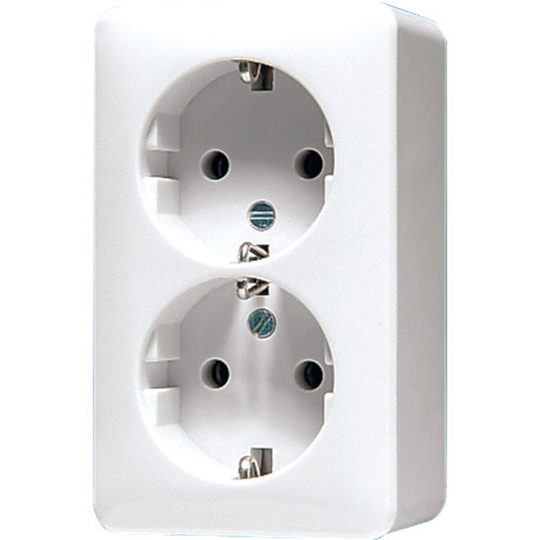 Jung AP600 Wandcontactdoos (WCD schakelmateriaal) - 6020KIAWW