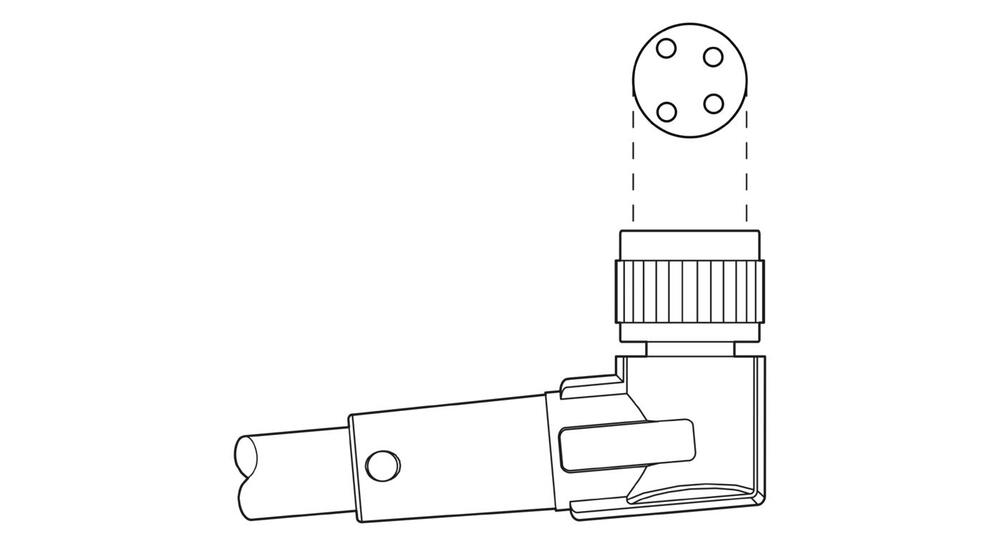 Phoenix Contact SAC-4P-5.0-PUR/M Sensor/Actor kabel met connector - 1681897