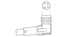 Phoenix Contact SAC-4P-5.0-PUR/M Sensor/Actor kabel met connector - 1681897