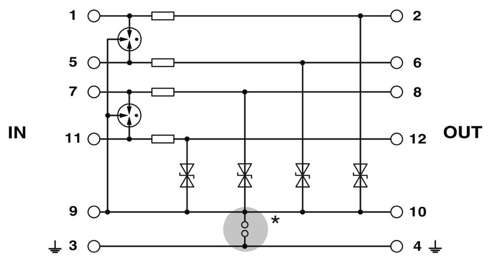 Phoenix Contact Overspanningsbeveiliging Voor Data/M&R - 2838322