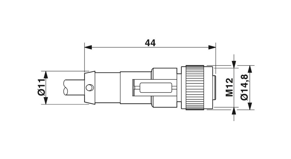 Phoenix Contact Sensor/Actor Kabel Met Aansluiting - 1683002