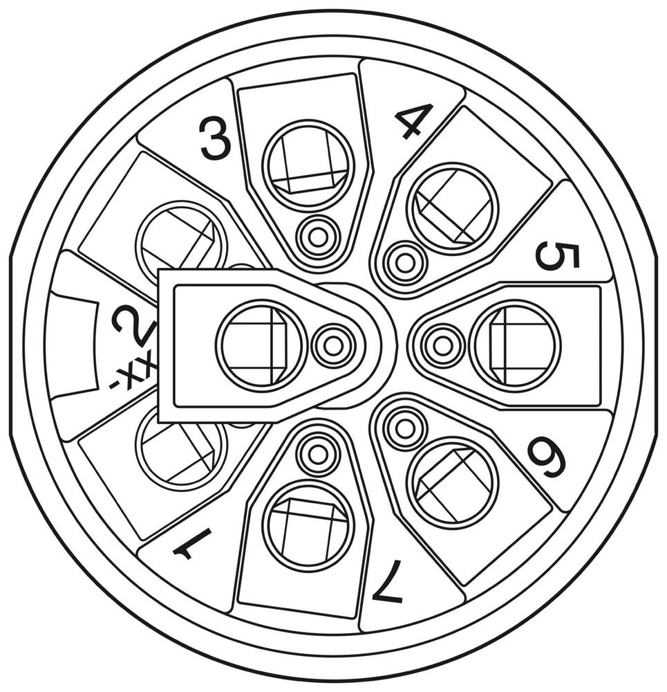 Phoenix Contact Ronde (Industriele) Connector - 1513334