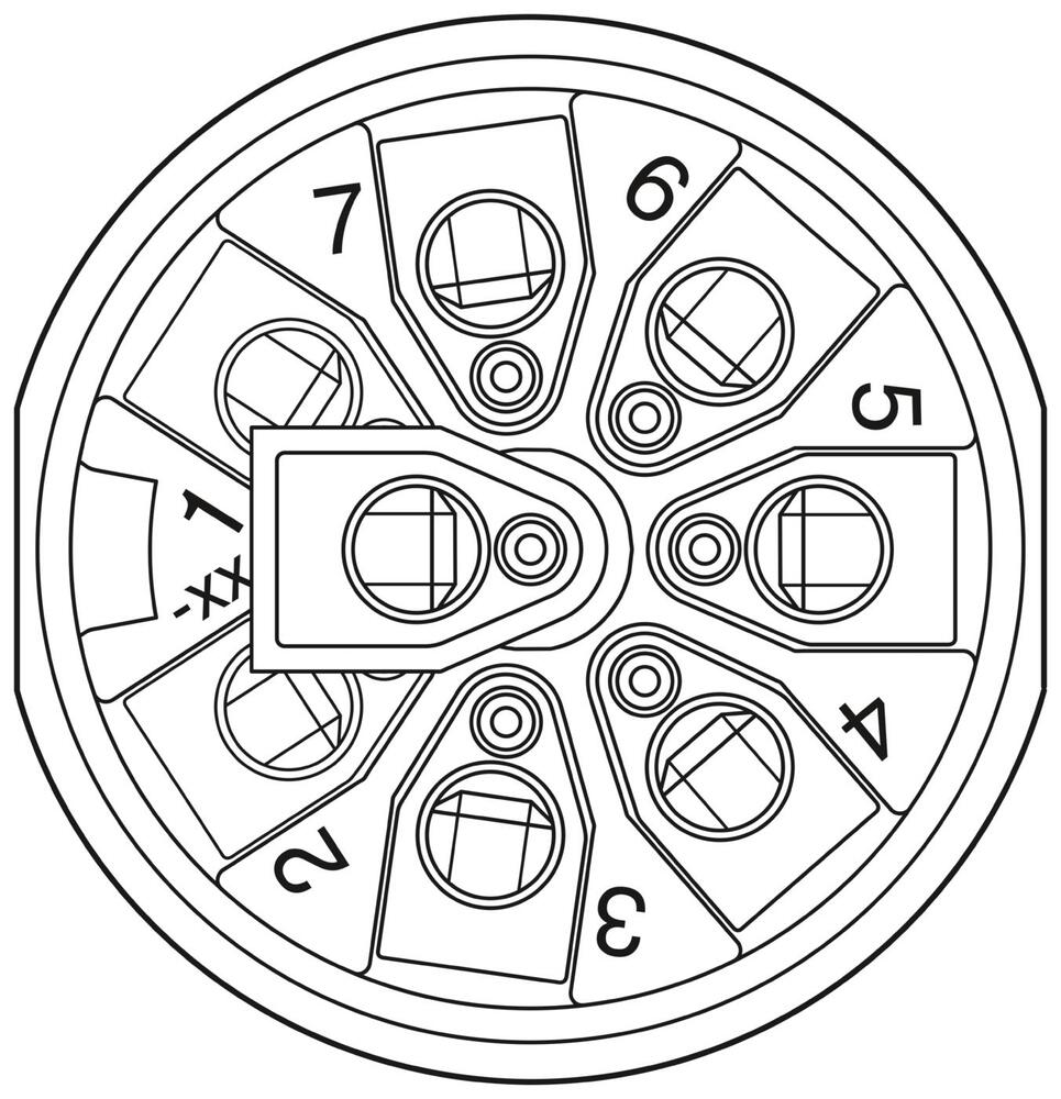 Phoenix Contact Ronde (Industriele) Connector - 1513347