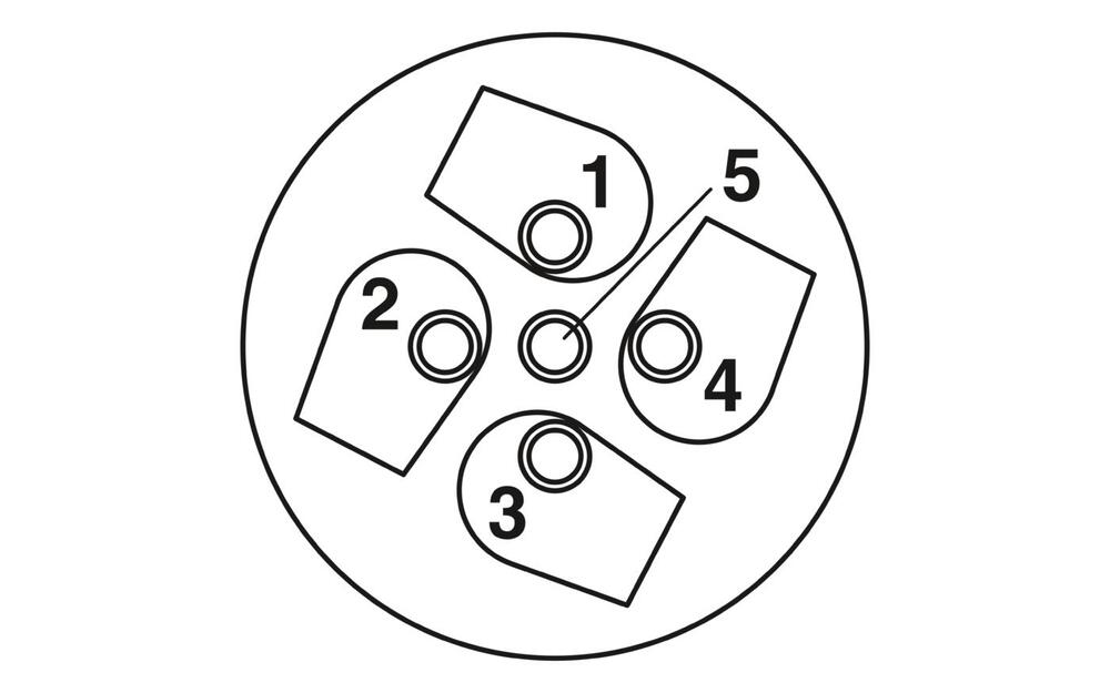 Phoenix Contact SACC Ronde (Industriele) Connector - 1543029
