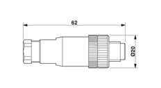 Phoenix Contact SACC Ronde (Industriele) Connector - 1542952