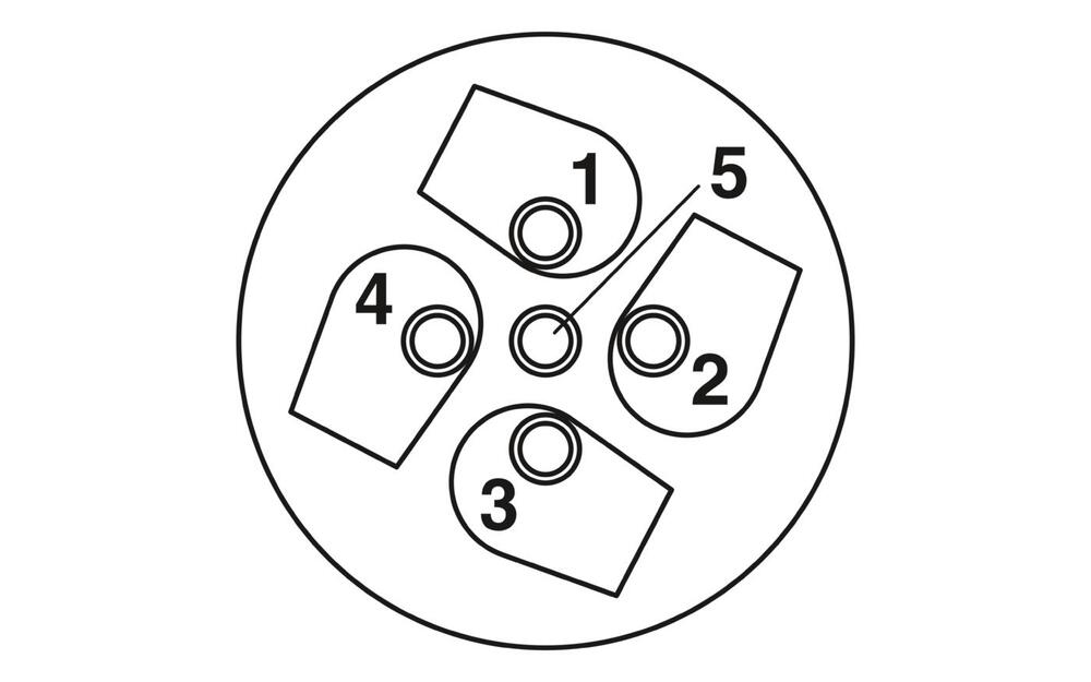 Phoenix Contact SACC Ronde (Industriele) Connector - 1542952