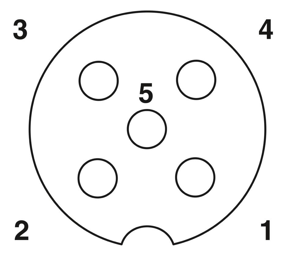 Phoenix Contact SACC Ronde (Industriele) Connector - 1543032