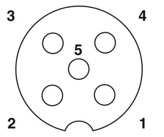 Phoenix Contact SACC Ronde (Industriele) Connector - 1543032