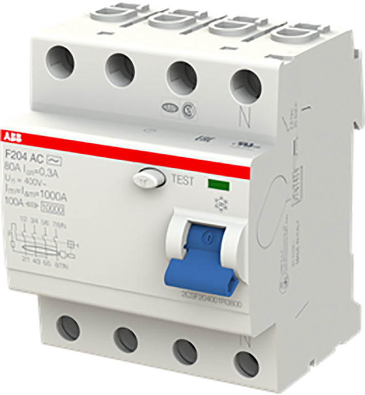 ABB System pro M Compacte Aardlekschakelaar - 2CSF204101R3800