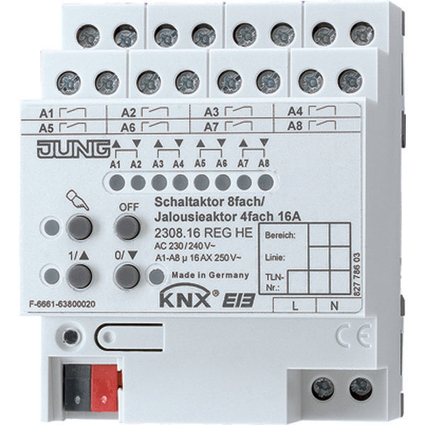Jung Schakelaar-actuator-bussysteem - 2308.16REGHE