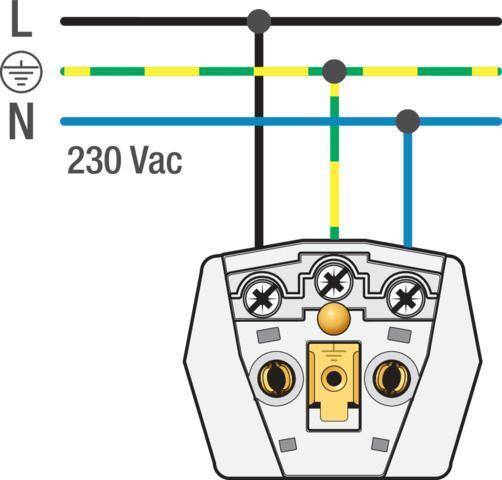 Niko Wandcontactdoos (WCD schakelmateriaal) - 170-33100