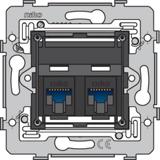 Niko Basic Element Datacontactdoos Aderpaar - 170-75362