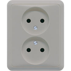 Jung CD500 wandcontactdoos (WCD-schakelmateriaal) - CD5010GR