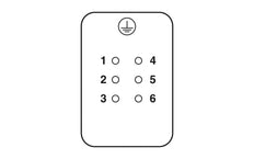 Phoenix Contact HC Contactblok voor rechthoekige Connector - 1648128