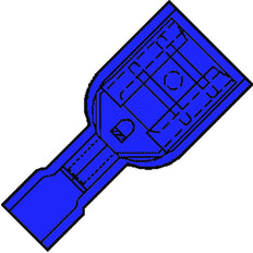 Klemko IS Core Connector Rond/plat - 101277 [100 Stuks]