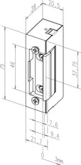 Assa Vema elektrisch deurslot - 10002130