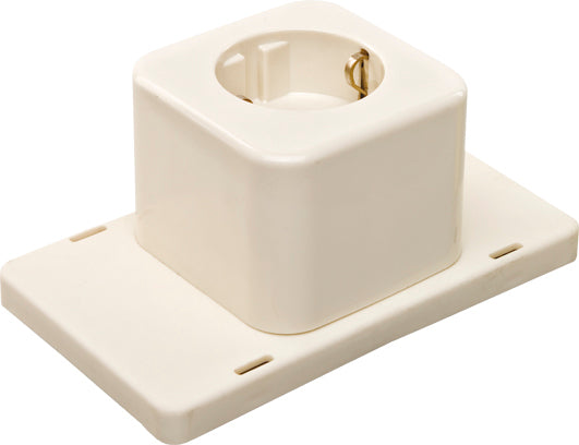 Afdekking 3611 Enkele Schuko Stopcontact Met Gerecycled Behuizing - 1SPA007160F9195