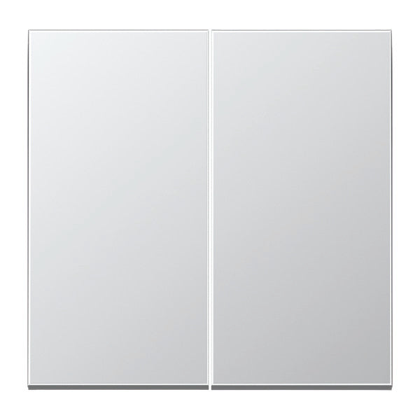 Jung Aluminium/Goudstaal/Chroom Schakelelement/Centrale Plaat - AL2995