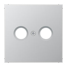 Jung Aluminium/Goudstaal/Chroom Inzetstukken Schakelmateriaal - AL2990TV