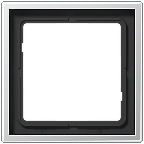 Jung Aluminium/Staal/Chroom Afdekraam Schakelmateriaal - AL2981