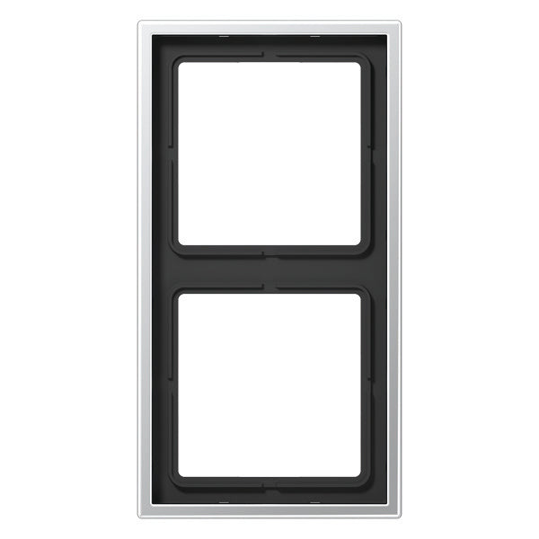 Jung Aluminium/Staal/Chroom Afdekraam Schakelmateriaal - AL2982