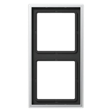 Jung Aluminium/Staal/Chroom Afdekraam Schakelmateriaal - AL2982