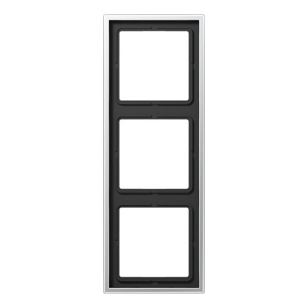 Jung Aluminium/Staal/Chroom Afdekraam Schakelmateriaal - AL2983