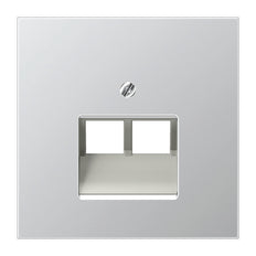 Jung Aluminium/Goudstaal/Chroom Inzetstukken Schakelmateriaal - AL2969-2UA