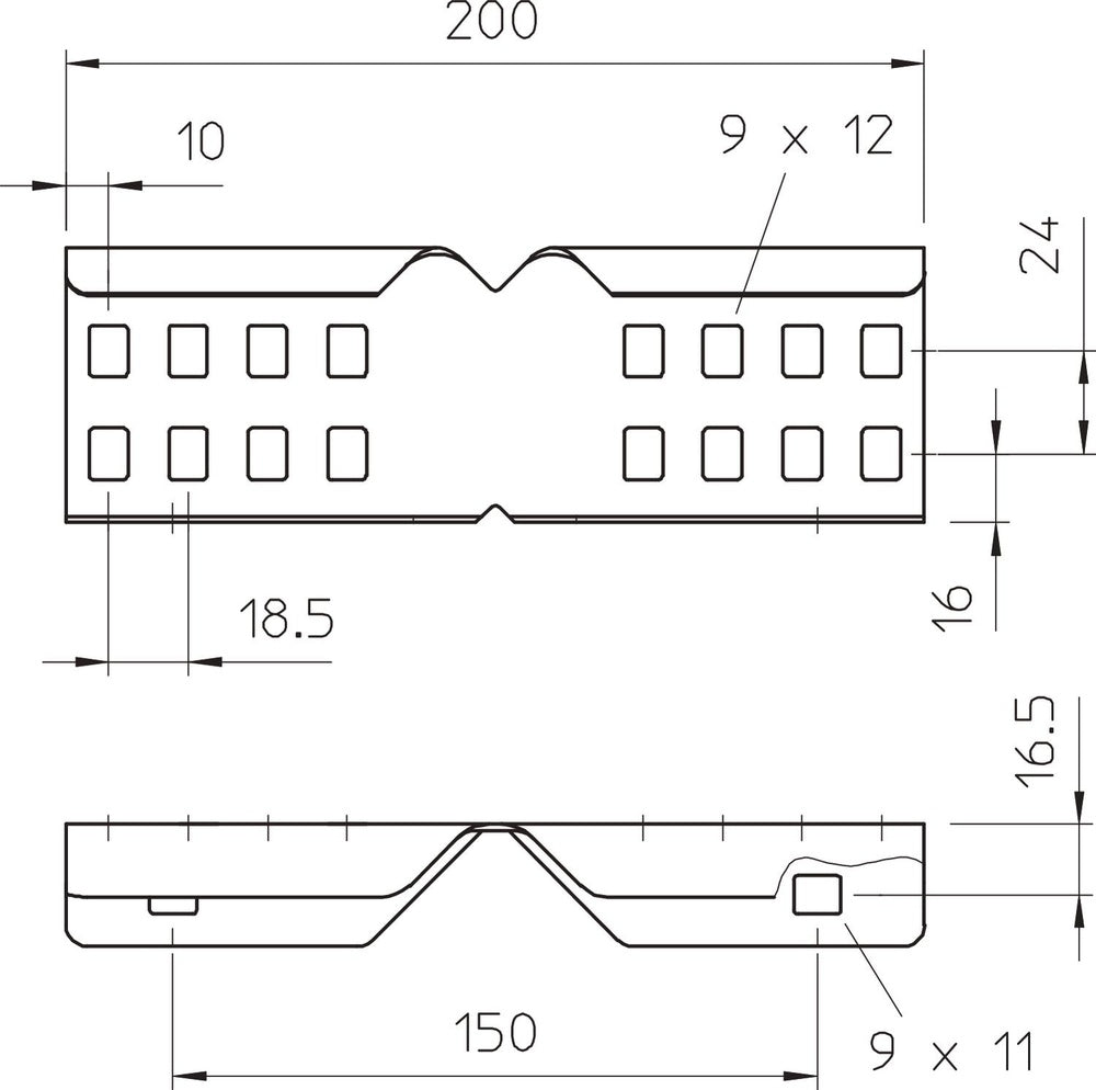 OBO LG Connector Cable Support System - 6208895