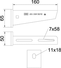 OBO Console Kabel Ondersteuningssysteem - 6419712