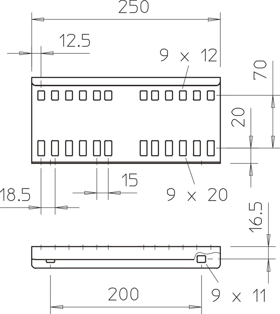 OBO LG Connector Kabelhouder Systeem - 6216545