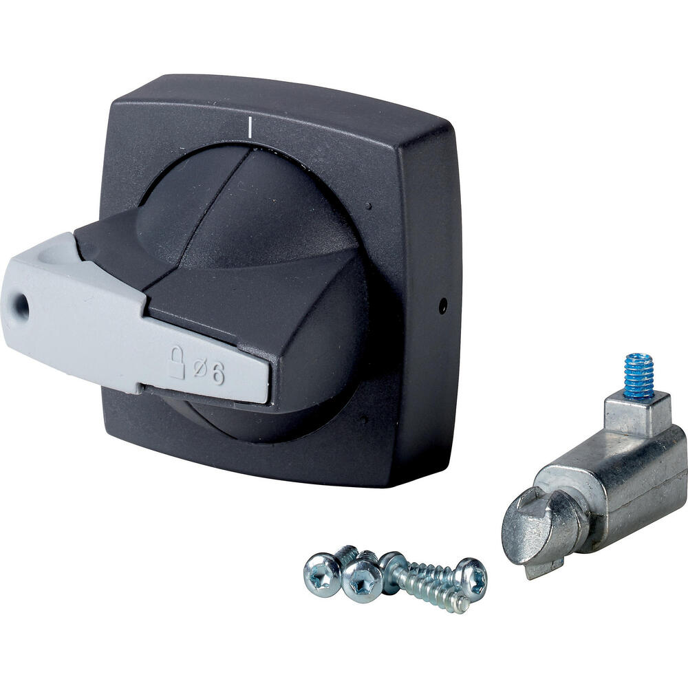 Eaton K1 Draaihendel 6mm Deurmontage Met Cilinder Hangslot - 1818031