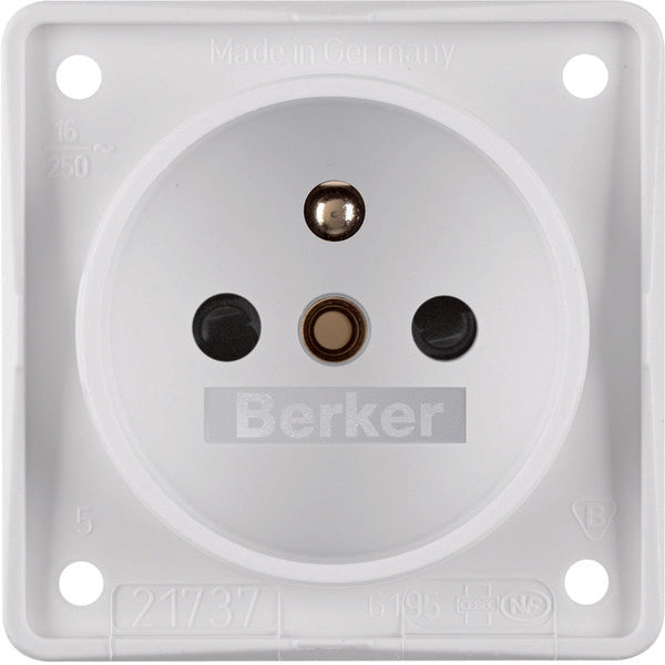Hager Berker Integro Wandstopcontact (WCD schakelmateriaal) - 961952502