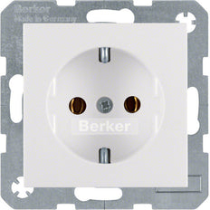 Hager Berker S.1/B.3/B.7 Wandcontactdoos (WCD-schakelmateriaal) - 47431909