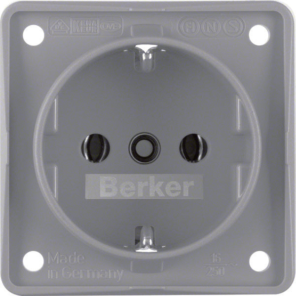 Hager Berker Integro Wandstopcontact (WCD schakelmateriaal) - 941852506