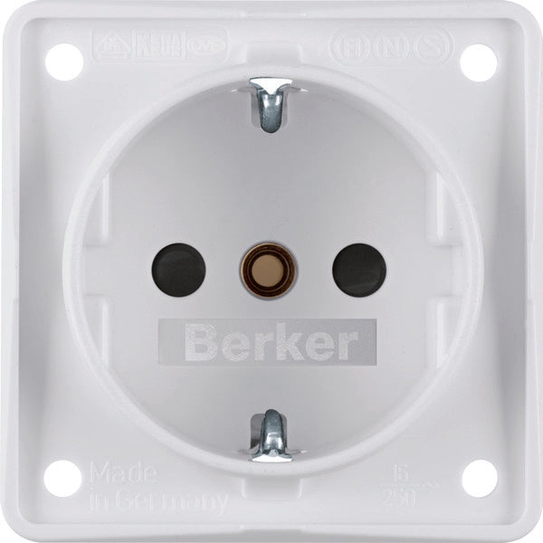 Hager Berker Integro Wandstopcontact (WCD schakelmateriaal) - 941952502