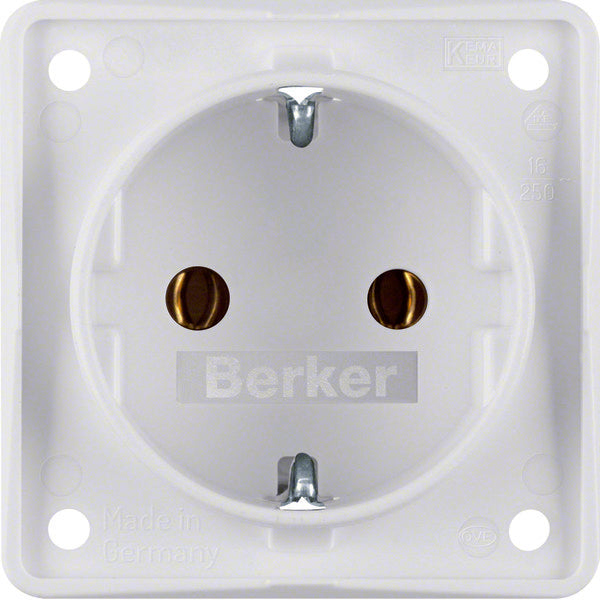 Hager Berker Integro Wandstopcontact (WCD schakelmateriaal) - 947782502