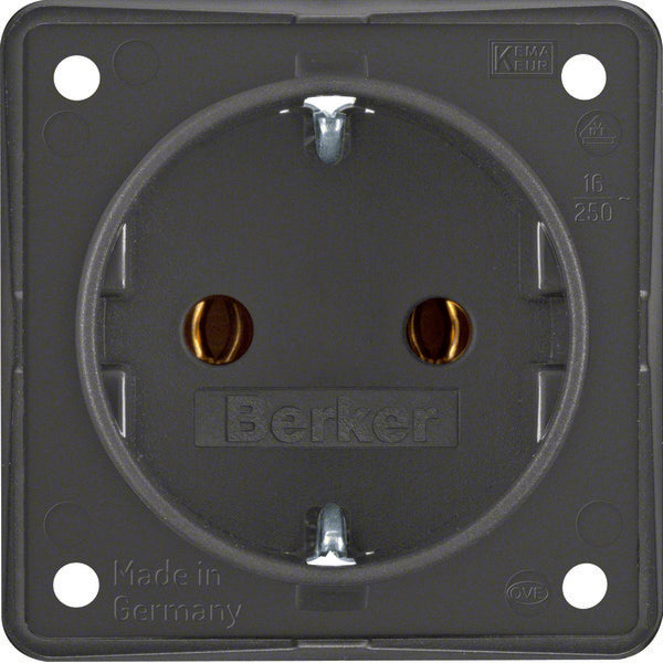 Hager Berker Integro Wandstopcontact (WCD schakelmateriaal) - 947782505